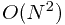 $O(N^2)$