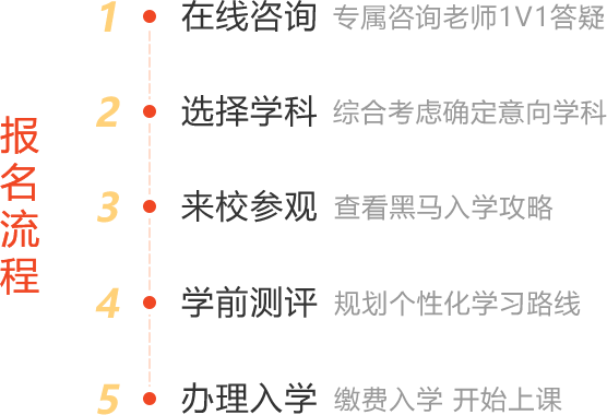 黑马报名流程