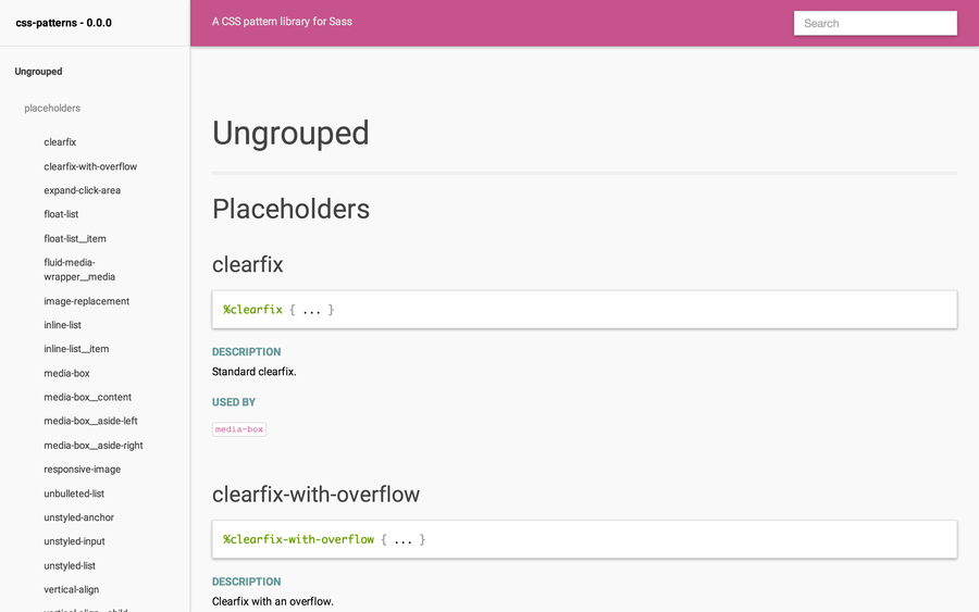 css-patterns