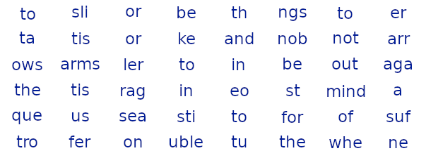 Example of using Grille for encryption, result