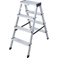 Krause 120335 Stufen-Doppelleiter 2x4 Stu.