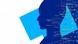 Hype Literacy | Schemenhafte Person vor blauem Hintergrund