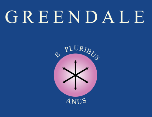 Community, Season 3 Greendale Flag E. Pluribus Anus