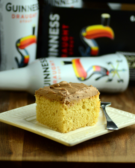 Vanilla Guinness Sheet Cake