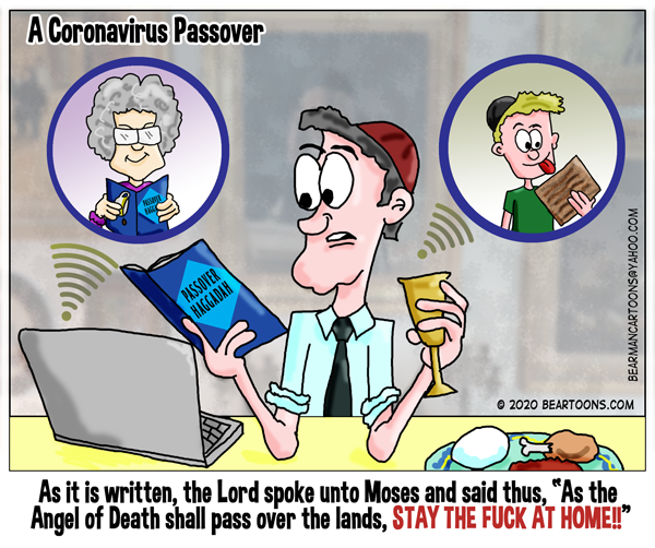 A Coronavirus Passover Cartoon