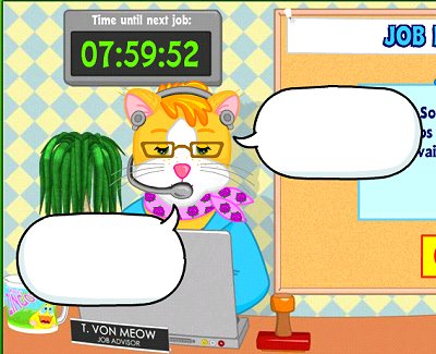 Tabby speechless