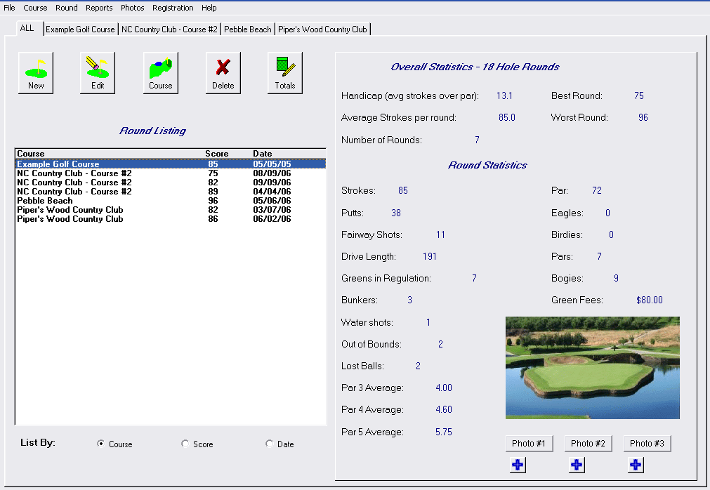 golf,golf tracker,golf information