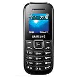Samsung GT-E1205L Keystone 2 Dual Band GSM Phone with FM Radio, MP3 Ringtones, SMS and Mobile Tracker - US Warranty - Black