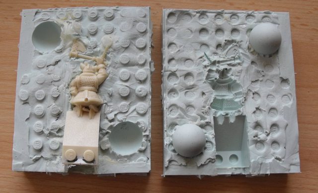 opening the mold