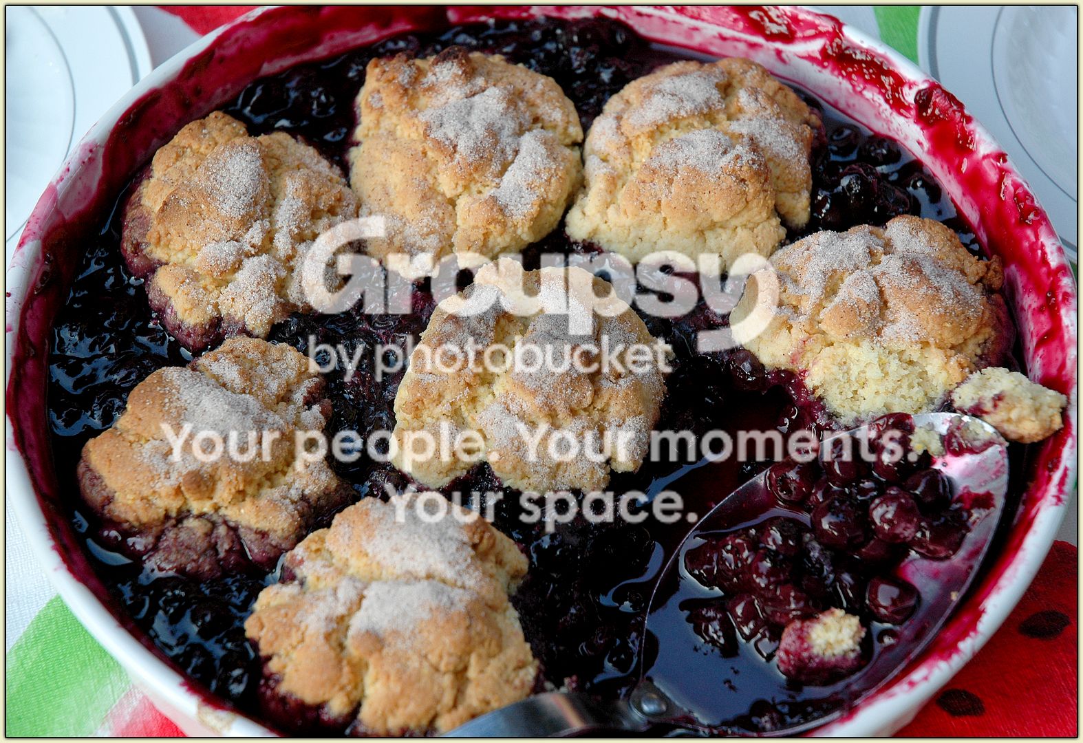 The Other Elisson’s Blueberry Cobbler