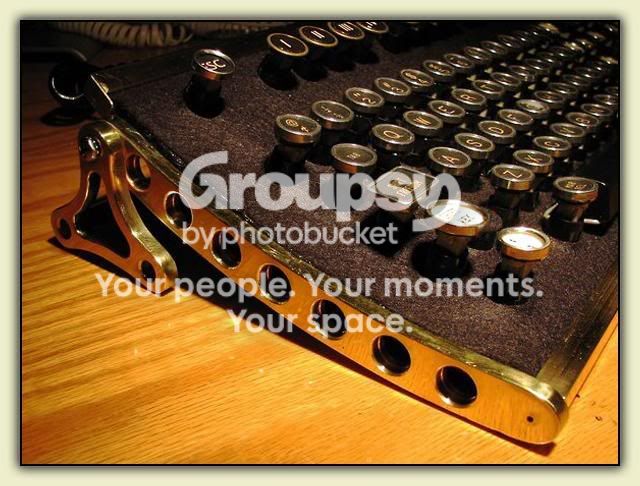 Steampunk Keyboard Close-Up