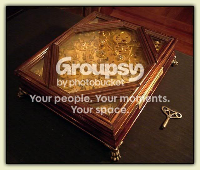 Steampunk Laptop - closed