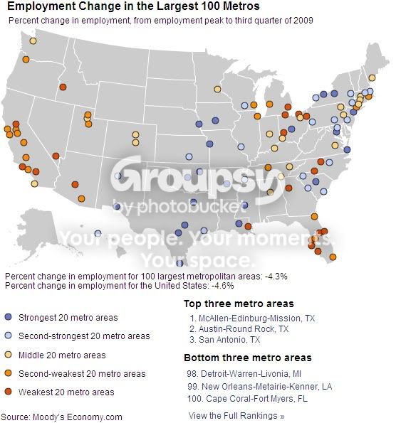 metro monitor employment change map