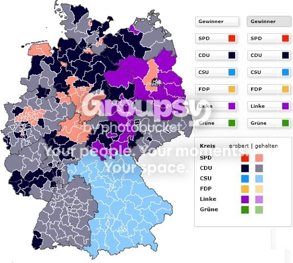 germany election map
