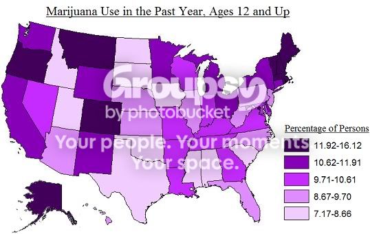 weed map of the united states