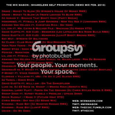 The Connoisseurs of Culture,Mixtape,The Mix Mason