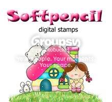 Soft Pencil Digi Stamps