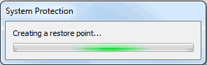 Deskripsi Restore Point pada Windows 7