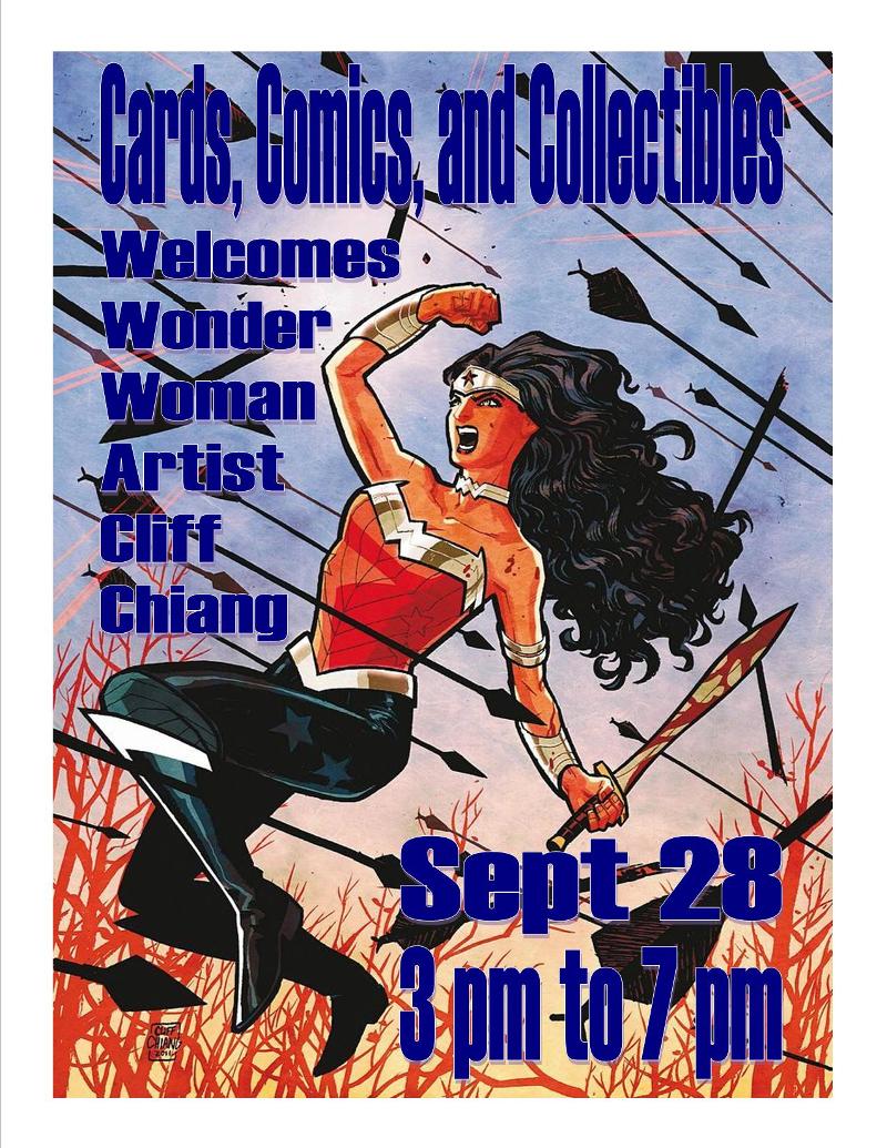 Cliff Chiang In-Store