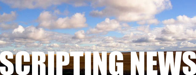 Dave Winer's weblog, started in April 1997, bootstrapped the blogging revolution.