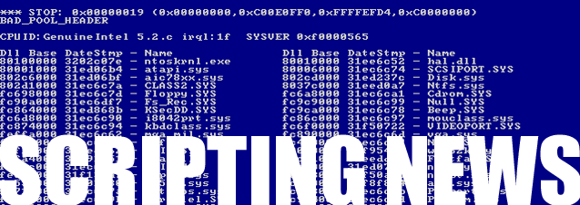 Dave Winer's weblog, started in April 1997, bootstrapped the blogging revolution.