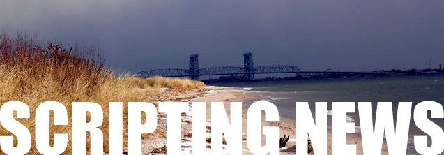 Dave Winer's weblog, started in April 1997, bootstrapped the blogging revolution.