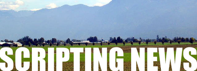 Dave Winer's weblog, started in April 1997, bootstrapped the blogging revolution.