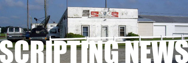Dave Winer's weblog, started in April 1997, bootstrapped the blogging revolution.