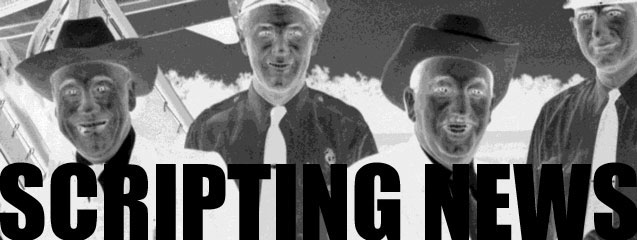 Dave Winer's weblog, started in April 1997, bootstrapped the blogging revolution.