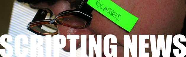 Dave Winer's weblog, started in April 1997, bootstrapped the blogging revolution.