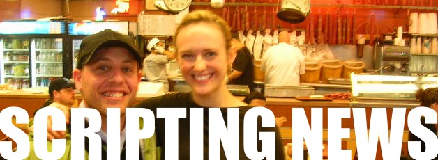 Dave Winer's weblog, started in April 1997, bootstrapped the blogging revolution.