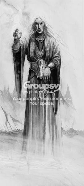 Artwork of High Elf Mage