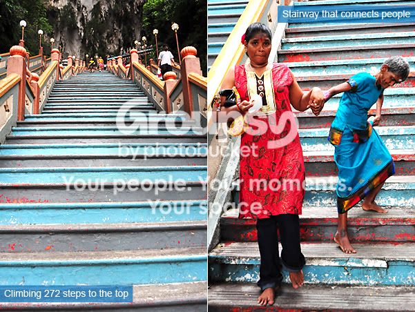 The daunting steps