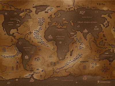 Oh, Inverted World strange maps