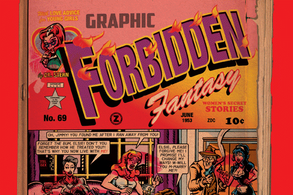 ZEUS Comics Forbidden Comics of the 1950s