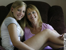 After discussions with her mom, Linda, right, and doctor, Amanda Zaborowski, 14, recently got the first of three doses of HPV vaccine. After discussions with her mom, Linda, right, and doctor, Amanda Zaborowski, 14, recently got the first of three doses of HPV vaccine.
