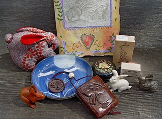 collection of rabbit things