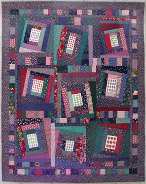 Order & Chaos, quilt by Robin Atkins, bead artist