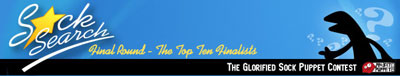 Sock Search - The Glorified Sock Puppet Contest - Top 10 Finalists Click here