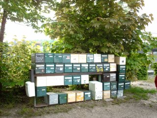 Mailboxes near Paris