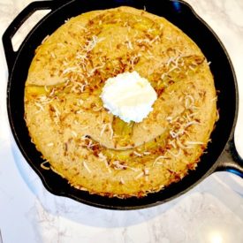 Skillet banana pancake-1 Skillet banana pancake
