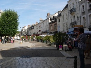 Amboise is beautiful when the sun shines
