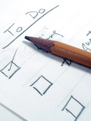Making a List, Checking It Twice : wedding schedule Checkli