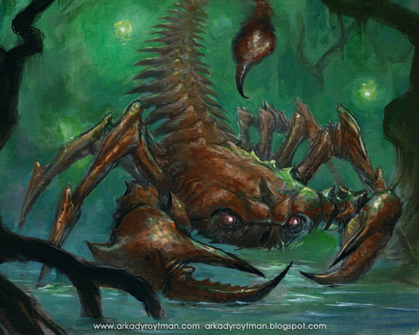 MtG Scorpion (progress 01)