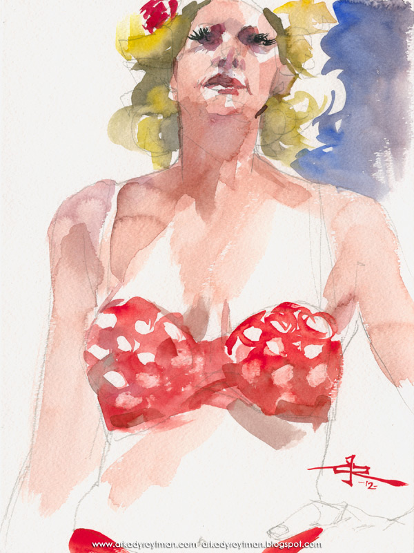 Minnie Tonka In A Polka Dot Bra