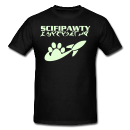 scifipawty tee shirt