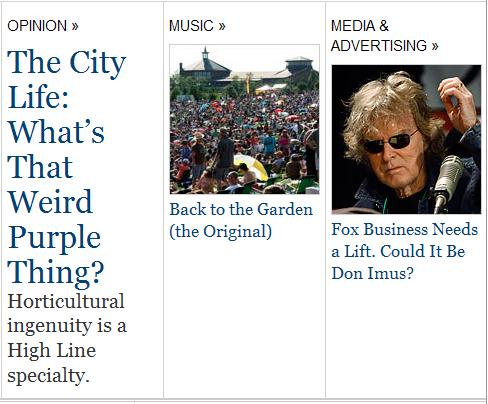 NY Times teasers, morning of Monday, Aug. 17, 2009