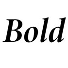 CLDR image Bold image