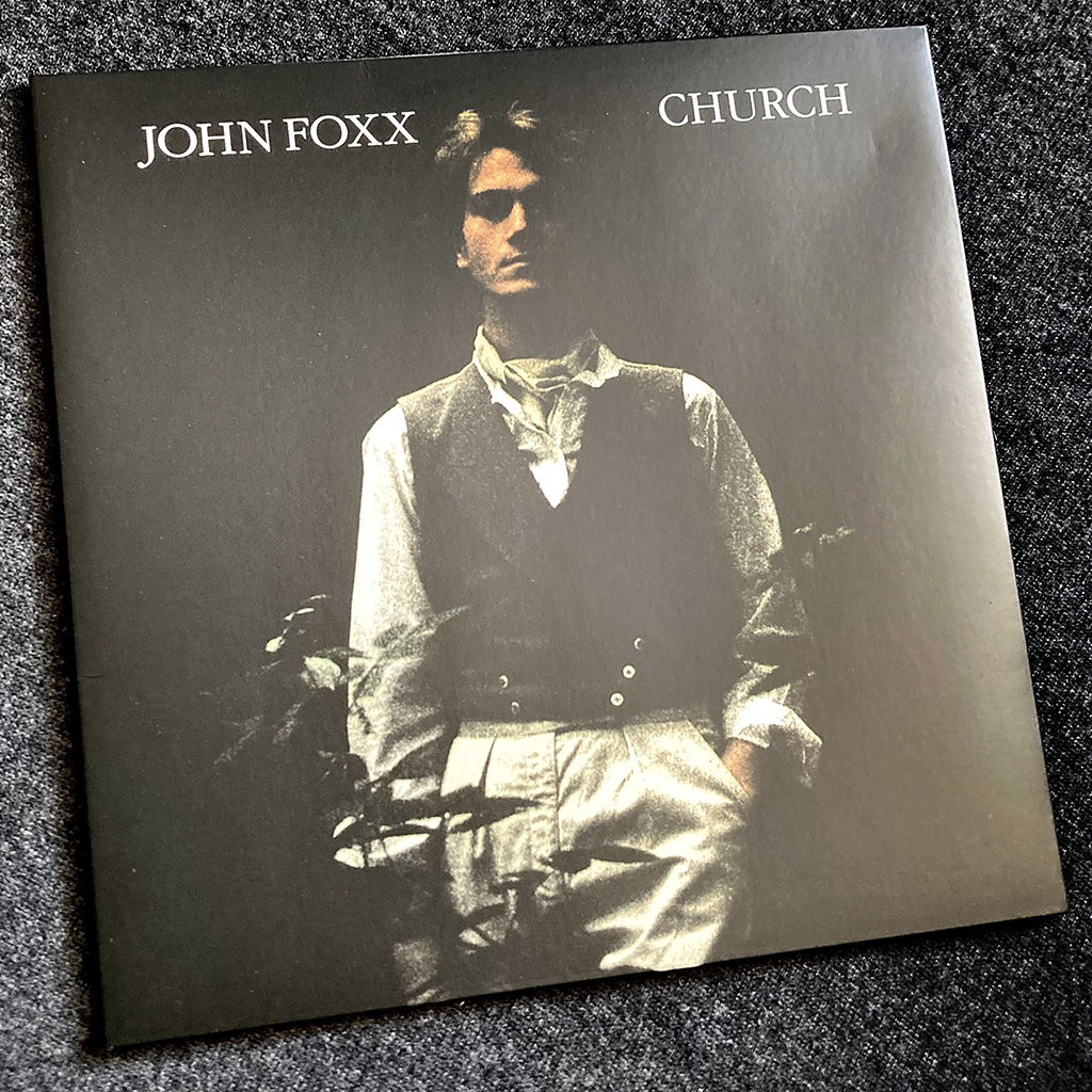 John Foxx ‘Church’ LP front cover design