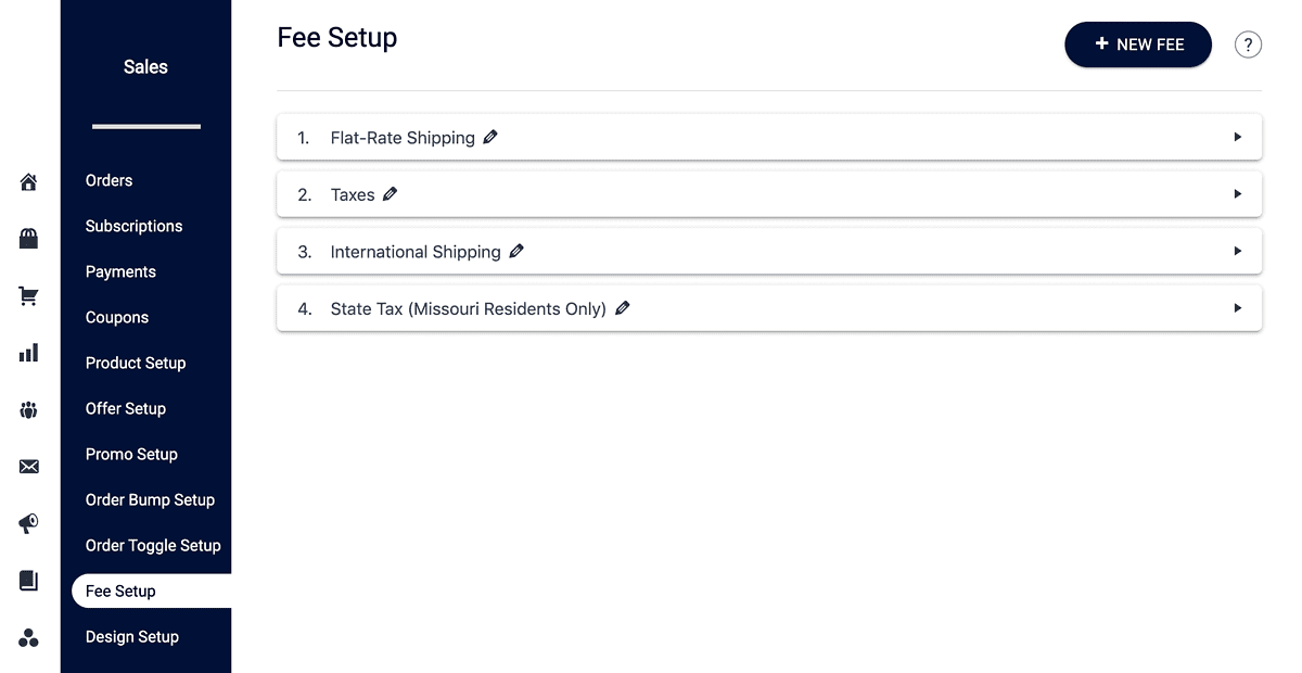 AccessAlly Tax and Shipping Fees - AccessAlly AccessAlly Tax and Shipping Fees
